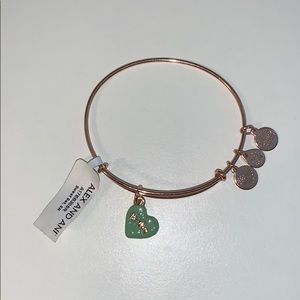 NWT Alex and Ani Rose Gold Be Mine Bracelet